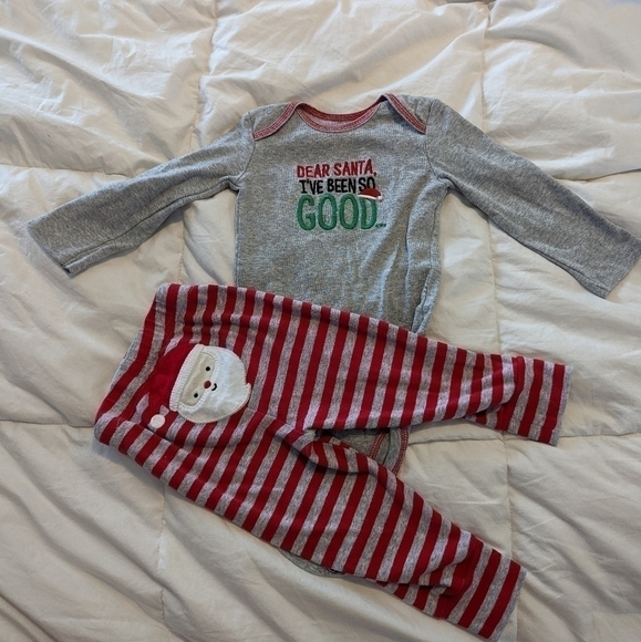 CHRISTMAS Size 12 Month Outfit/Set - Picture 1 of 2